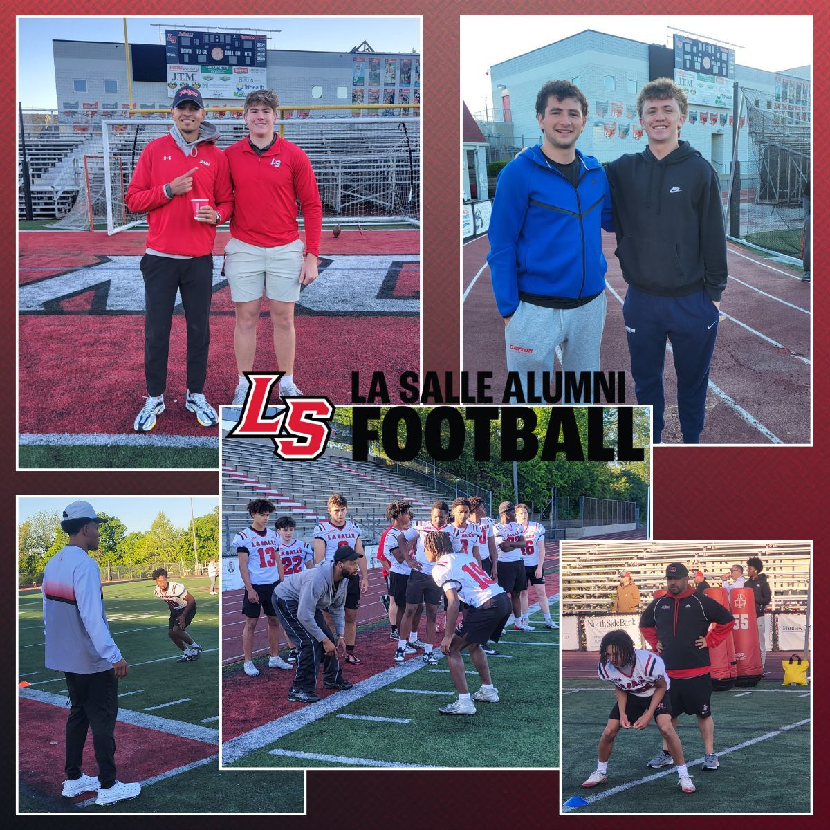La Salle Football Combine